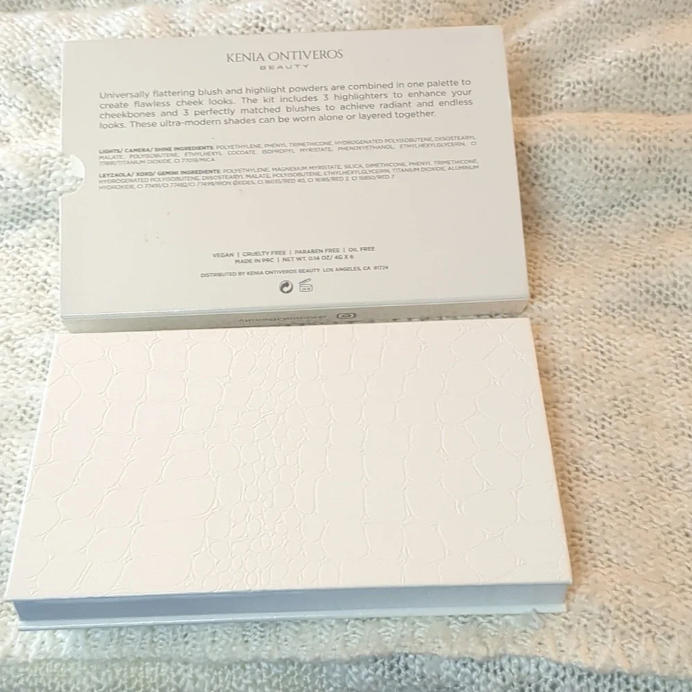 KENIA ONTIVEROS Beauty Blush And Shine Kit, 6x 4g/014oz